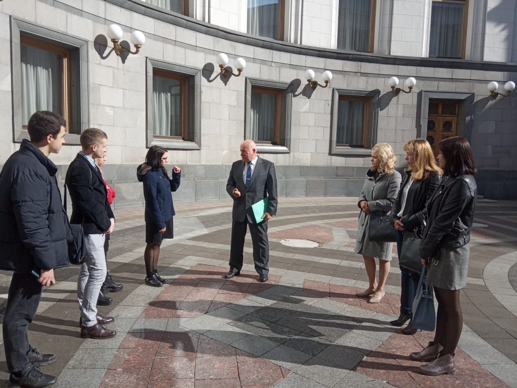 Розпочали практику студенти-магістри  у Верховній Раді України