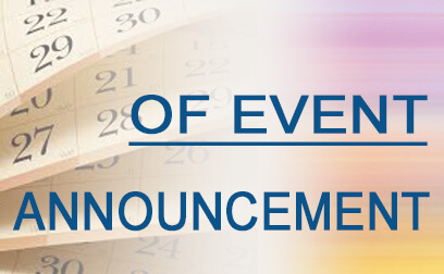 Announcement of events