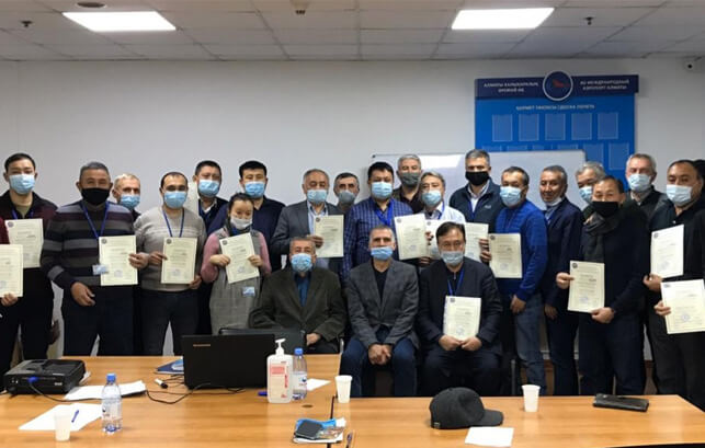 Advanced training of aviation specialists in Kazakhstan