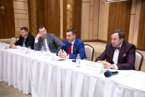 Rector of NAU Maxim Lutsky paid a working visit to the Kazakh State Law University. M.S. Narikbayeva Ректор НАУ Максим Луцький відвідав з робочим візитом Казахський державний юридичний університет ім. М.С. Нарікбаєва