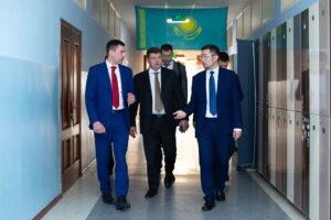 Rector of NAU Maxim Lutsky paid a working visit to the Kazakh State Law University. M.S. Narikbayeva Ректор НАУ Максим Луцький відвідав з робочим візитом Казахський державний юридичний університет ім. М.С. Нарікбаєва