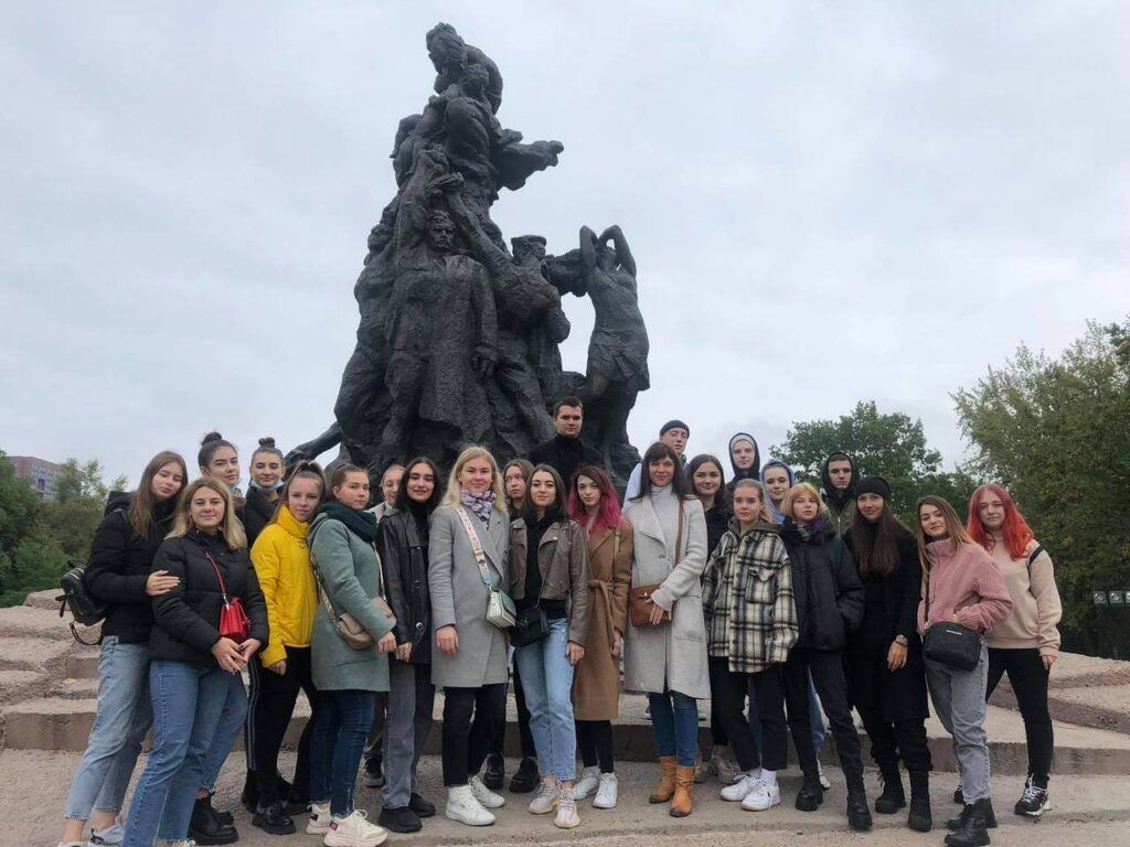 Excursion to Babyn Yar to the 80th anniversary of the Holocaust