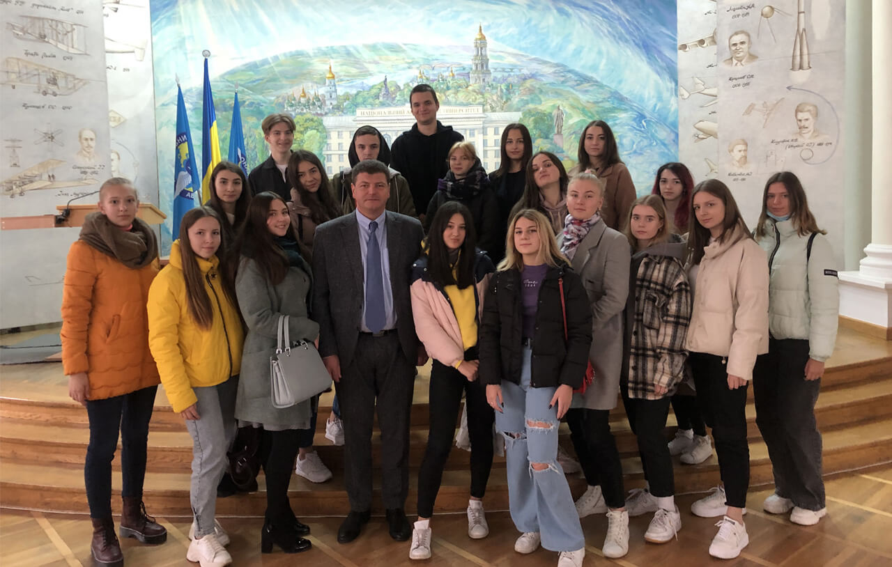 A study tour was conducted by the National Aviation University for students majoring in 281 “Public Administration and Management” ED “Bachelor”