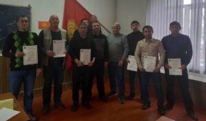 Training of aviation specialists in Kyrgyzstan Навчання авіаційних фахівців Киргизстану