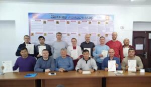 Training of aviation specialists in Kyrgyzstan Навчання авіаційних фахівців Киргизстану