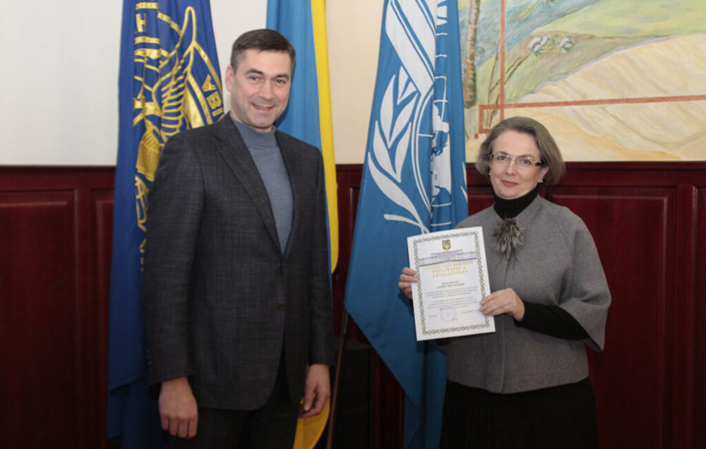 Melnychuk Larysa Mykhailivna was awarded the Gratitude of the Ministry of Education and Science of Ukraine