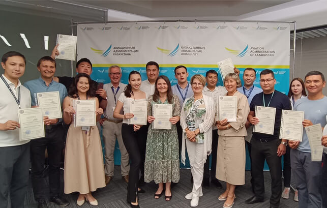 Training of aviation specialists of Kazakhstan